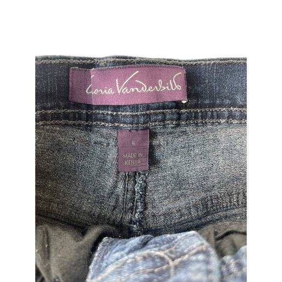 Gloria Vanderbilt Dark Wash Blue Denim Amanda Classic Jeans Women's Size 6 - Picture 4 of 11
